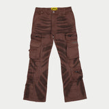 Skidrow Flared Cargo Pants (Clay)