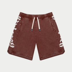CourtSide Shorts (Mocha Wash)