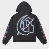 Drive in Hoodie (Black wash)