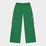 New Age TrackPants (Green/Red)