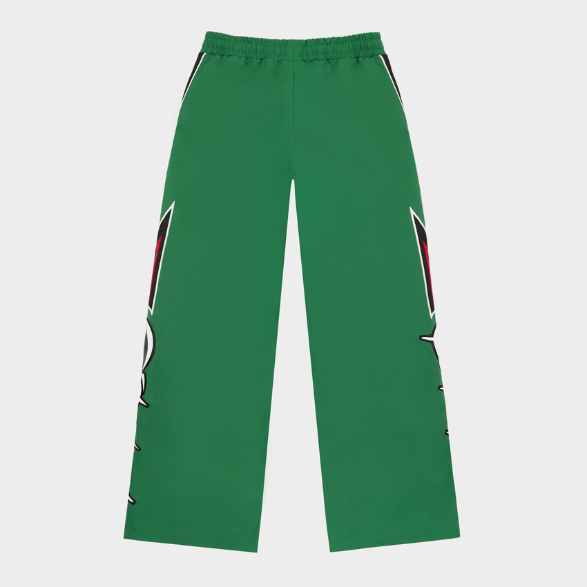 New Age TrackPants (Green/Red)