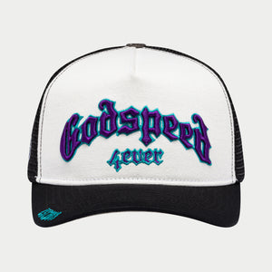 GS Forever Trucker Hat (Teal/Purple)
