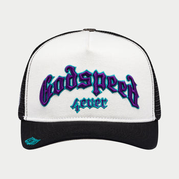 GS Forever Trucker Hat (Teal/Purple)
