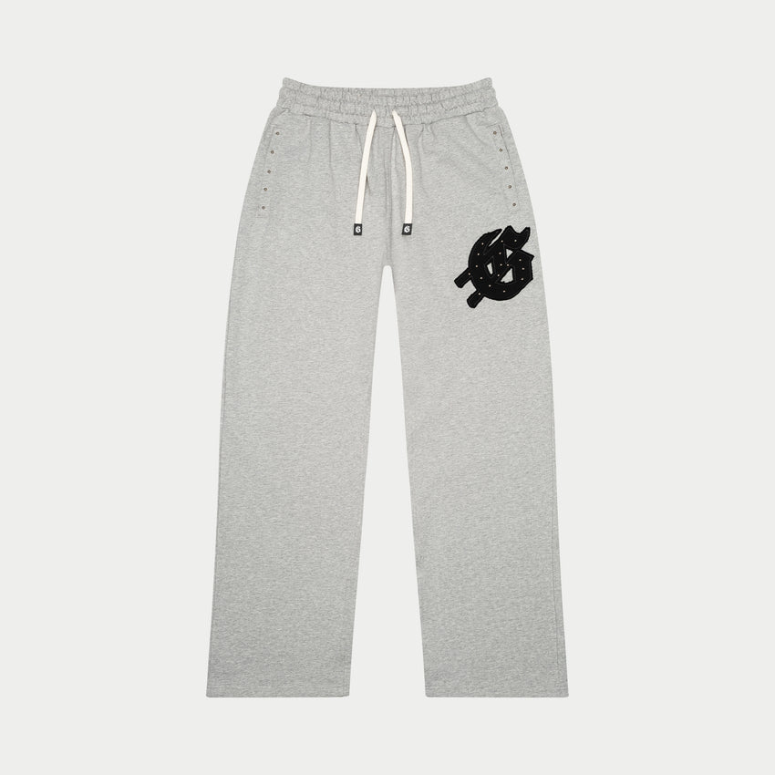 Symmetric Studded Set (Grey/Black)