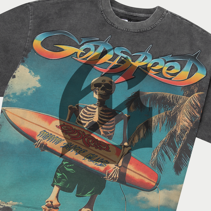 Miami surf club (Grey wash)