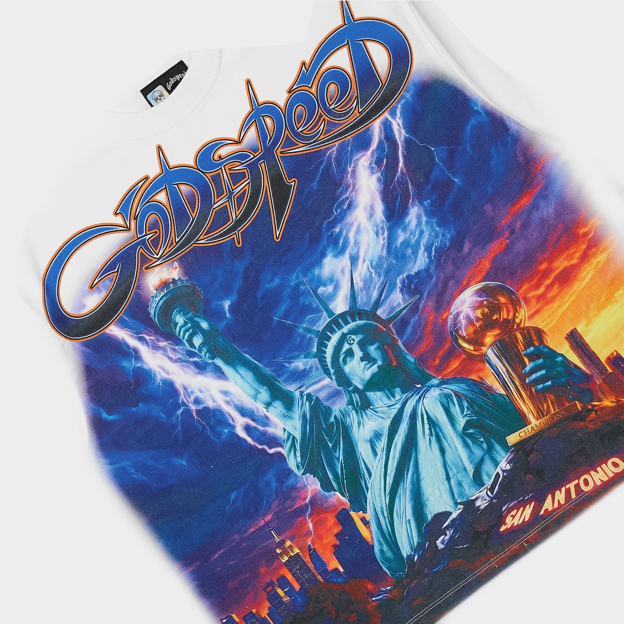 GODSPEED NEW YORK - Voltage T-Shirt (Red) BOOM26