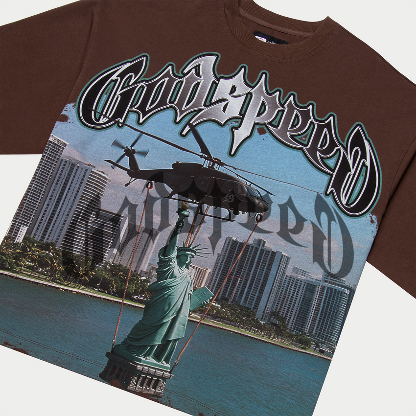 JFK to MIA (Mocha Wash)