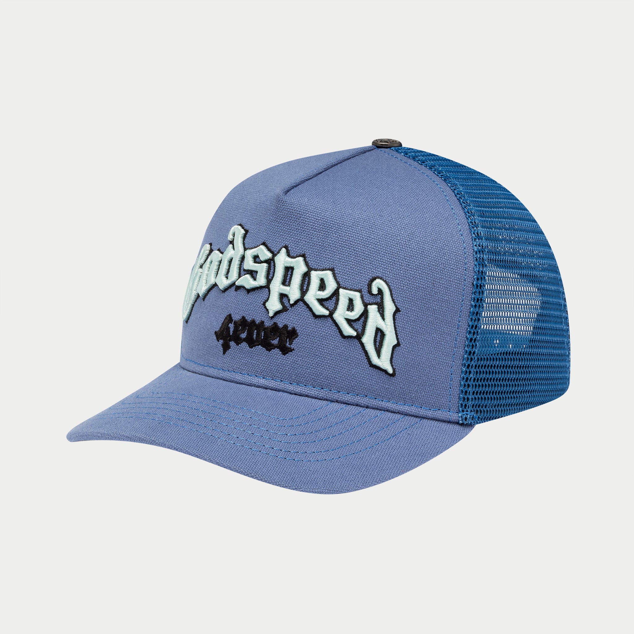 GODSPEED NEW YORK - GS Forever Trucker Hat (Triple blue)