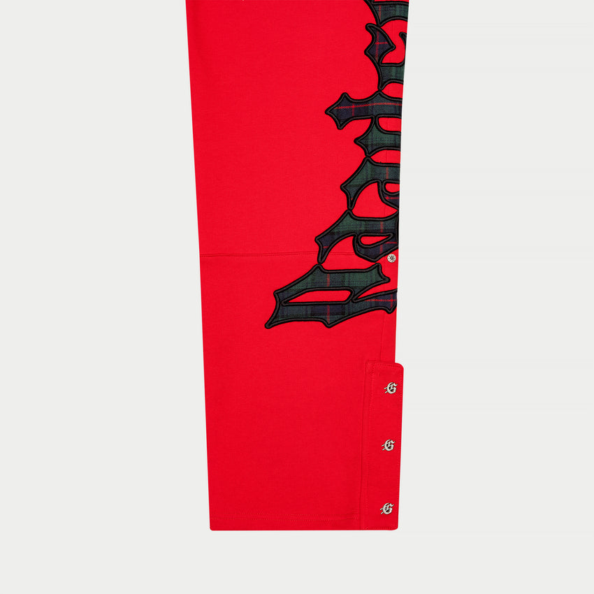 OG Logo Sweatsuit (Red Plaid)