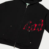 OG Logo Sweatsuit (Black Red Plaid)