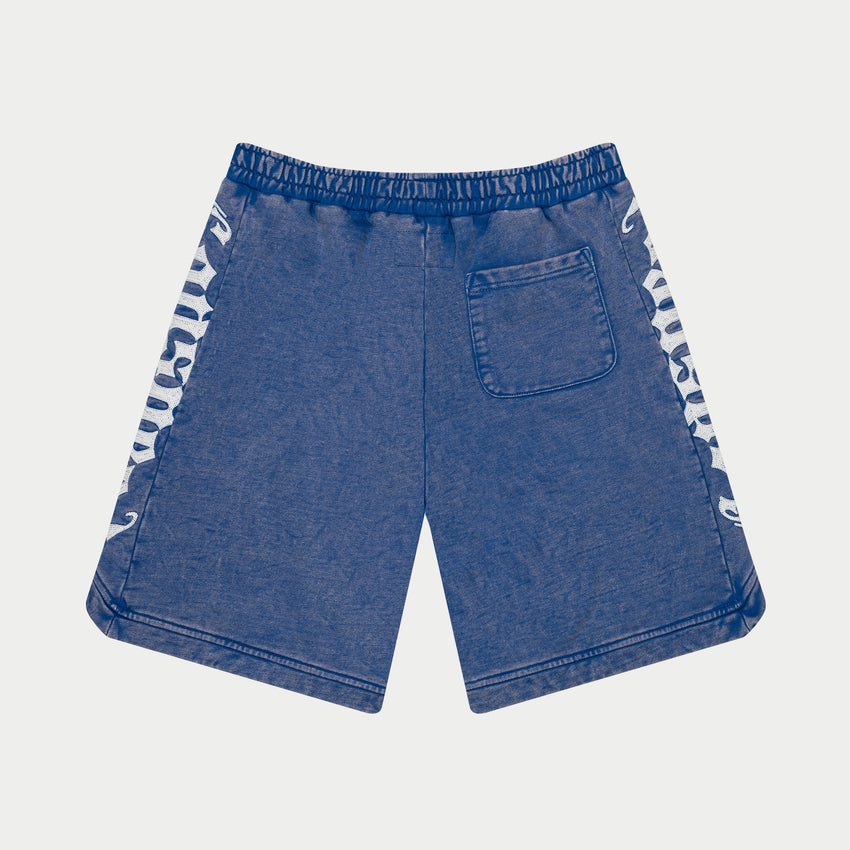 CourtSide Shorts (Blue Wash)