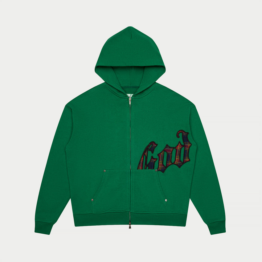 OG Logo Sweatsuit (Green Plaid)