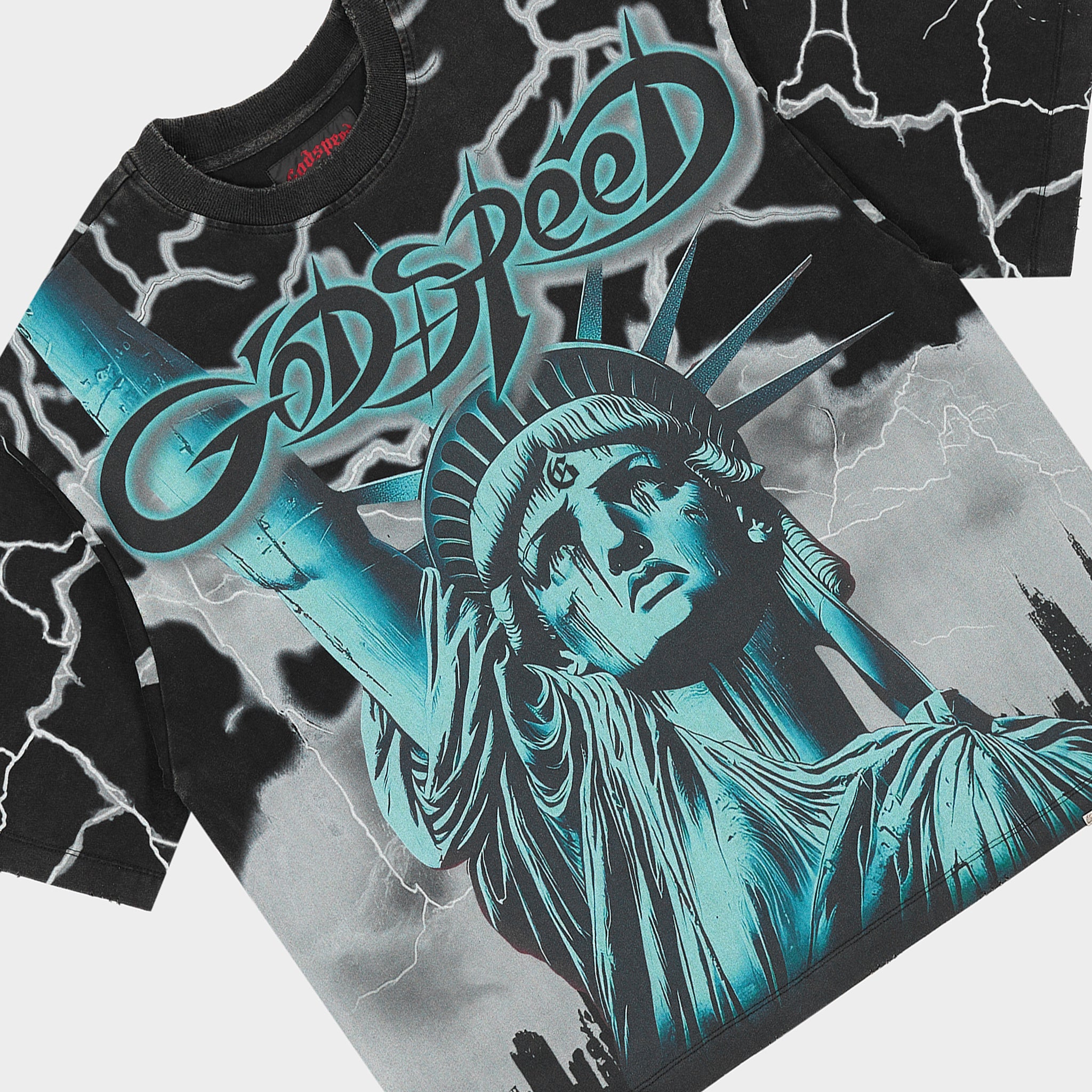 GODSPEED NEW YORK - Voltage T-Shirt (Red) BOOM26