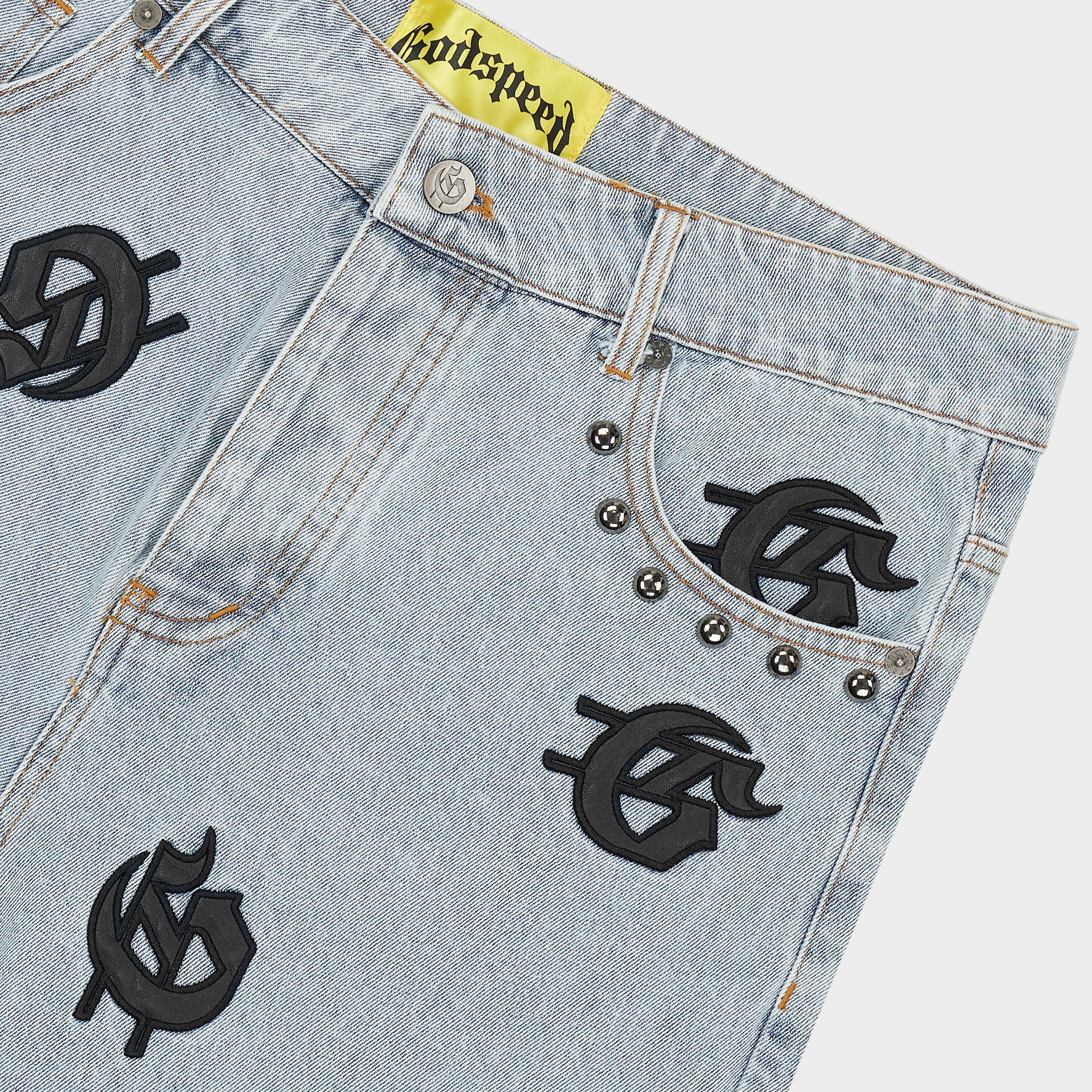 God speed ロンT 美品　S size GODSPEED NEW YORK - Infinity Shorts (Blue)