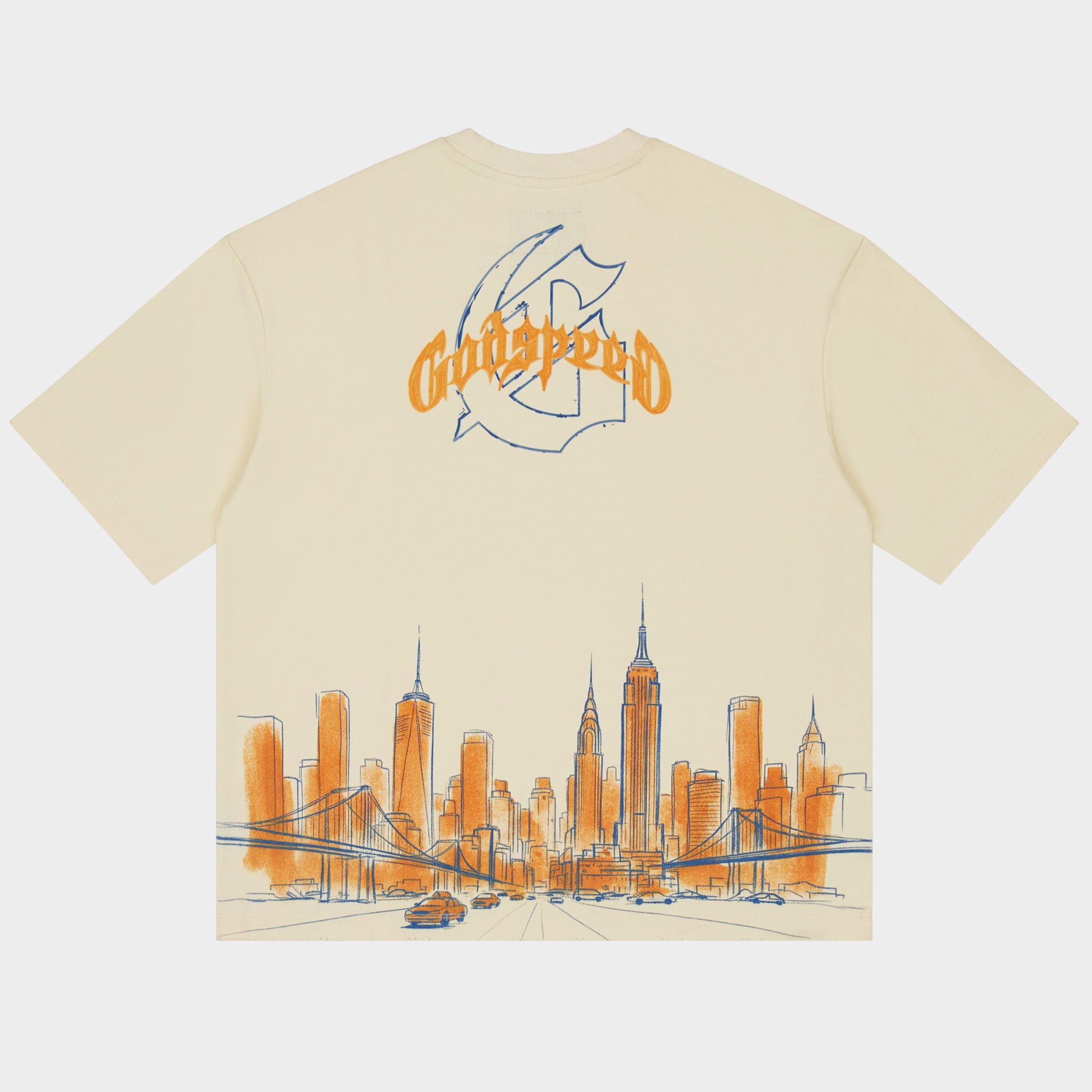 GODSPEED NEW YORK - Overstimulation Tshirt (Grey)
