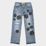 Scattered GS Logo Denim (Blue Wash)