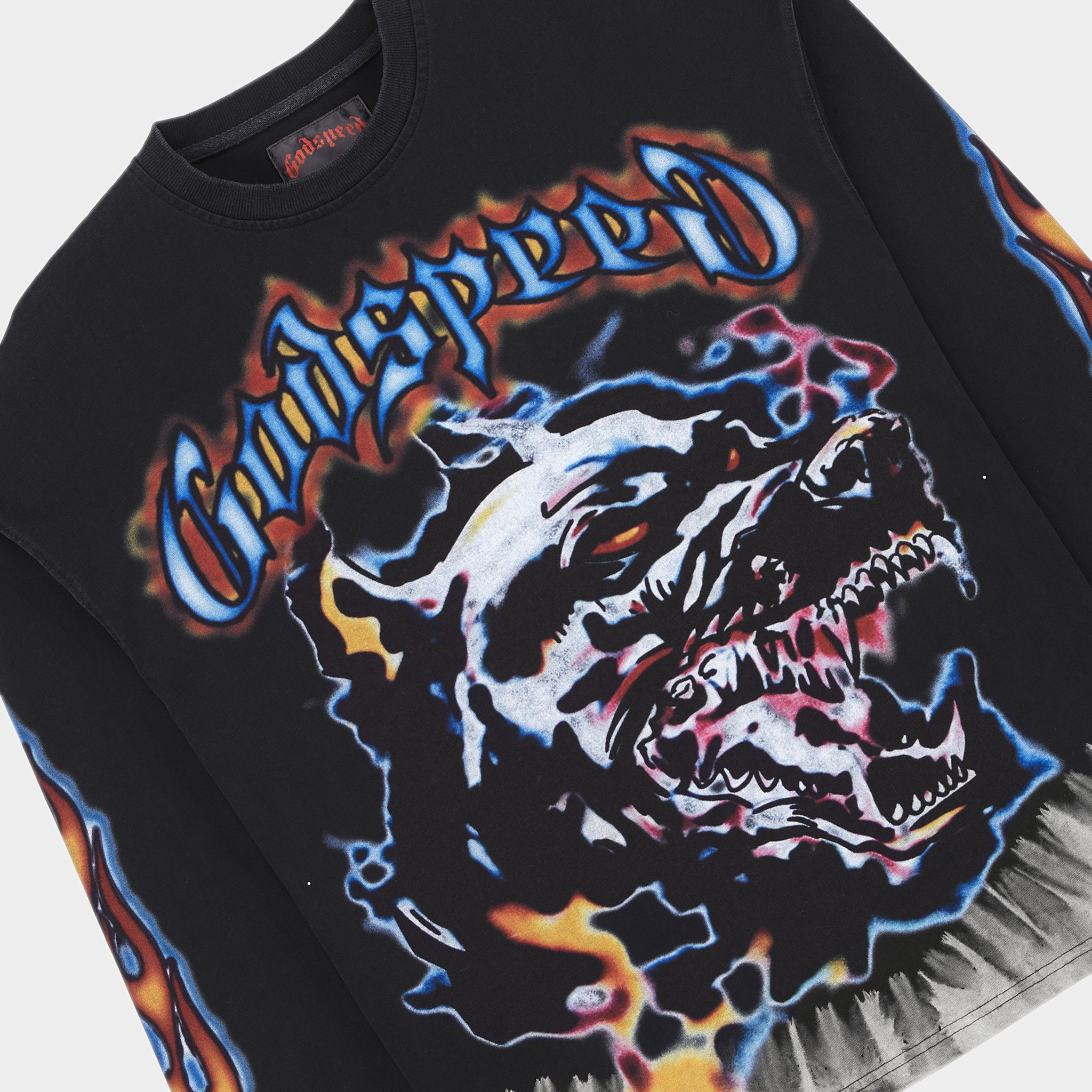 GODSPEED NEW YORK - Off the Leash LS (Black Wash)