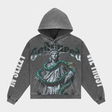 Top 5 Slizzy VVS Hoodie (Grey Wash)