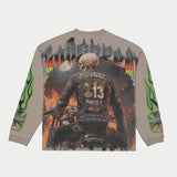 Biker Nation T-Shirt (Stone Grey)