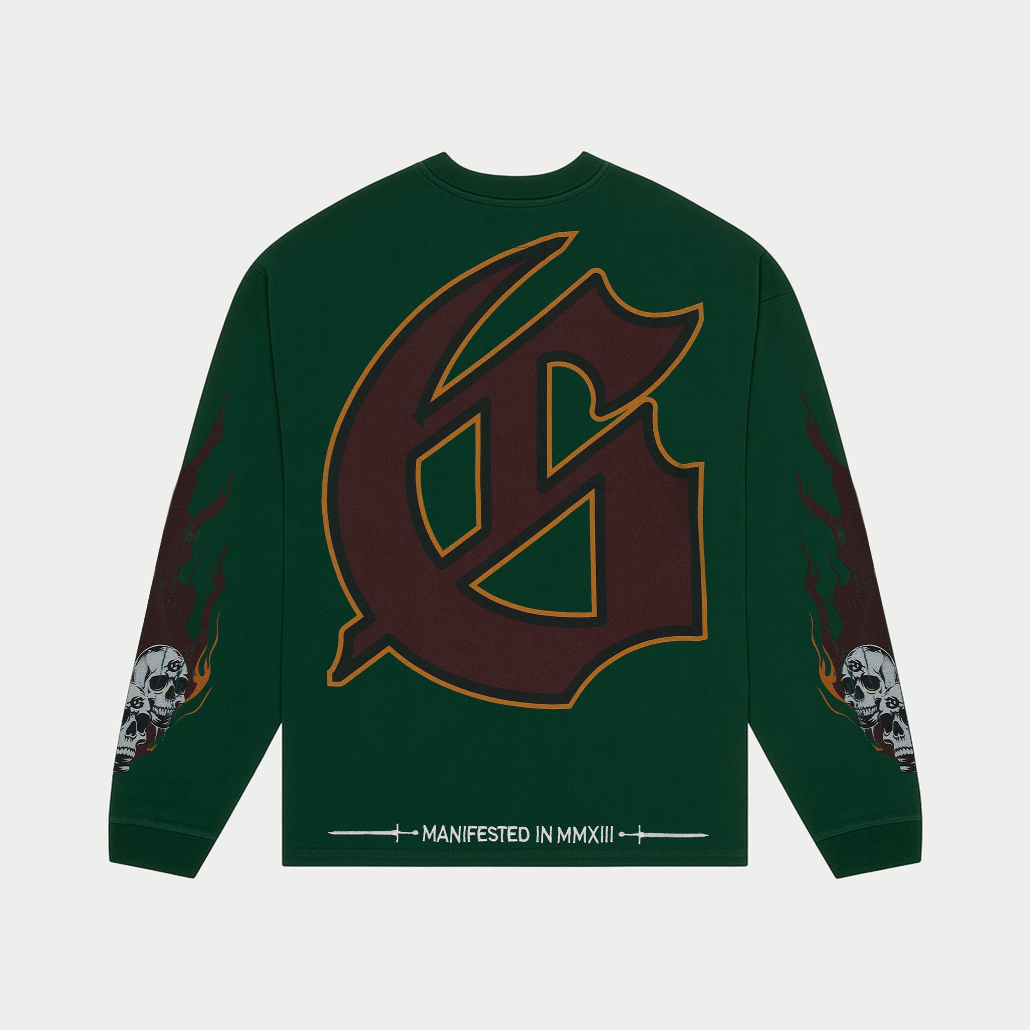 GODSPEED NEW YORK - Morale LS T-shirt (Green)
