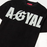 AGYAL Layered T-Shirt (Black wash) - T-Shirt