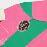 Classic Field Rugby Shirt (PINK GREEN)
