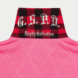 Classic Field Rugby Shirt (PINK GREEN)