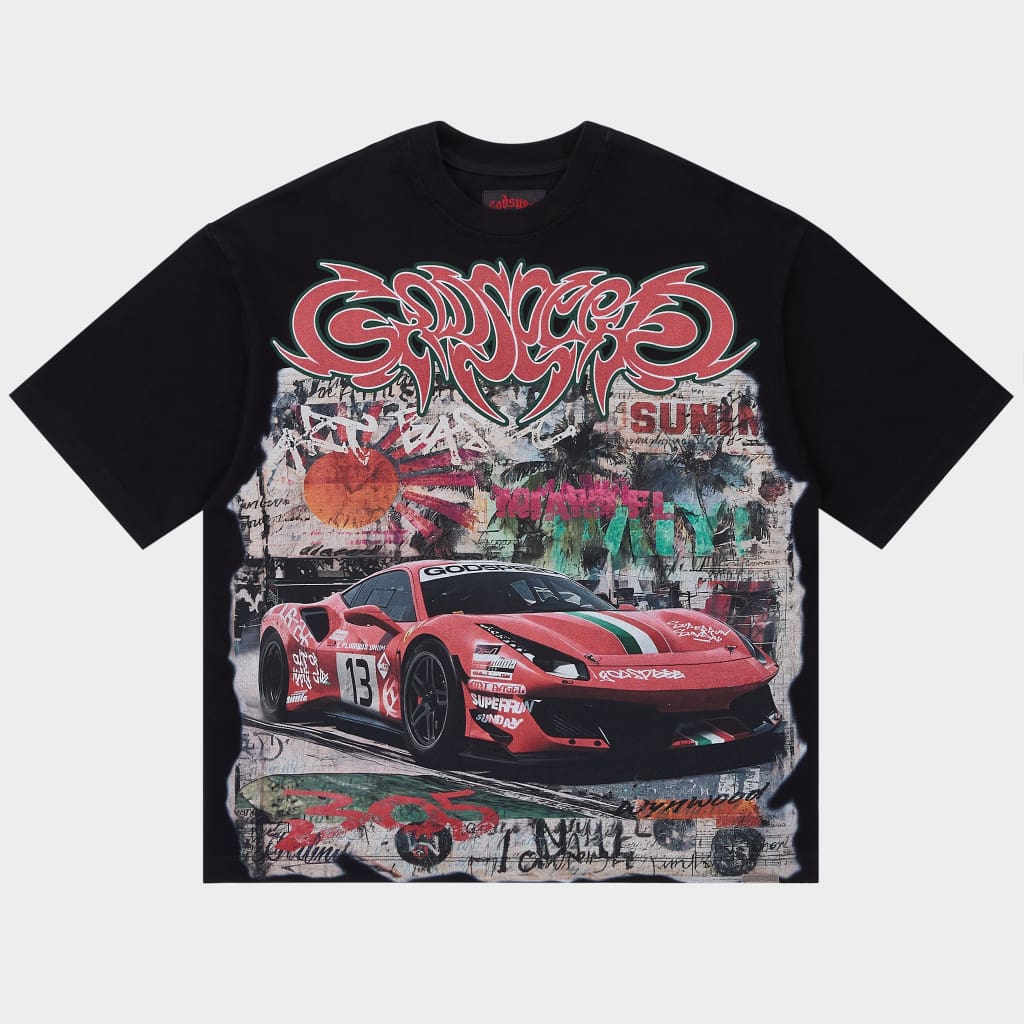 305 Superrun (Black) - T-Shirt