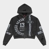 Roadster Zip Hoodie (Black) - T-Shirt