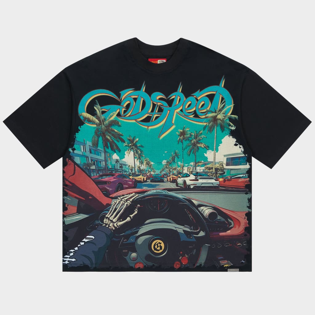 Power Steering (Black) - T-Shirt