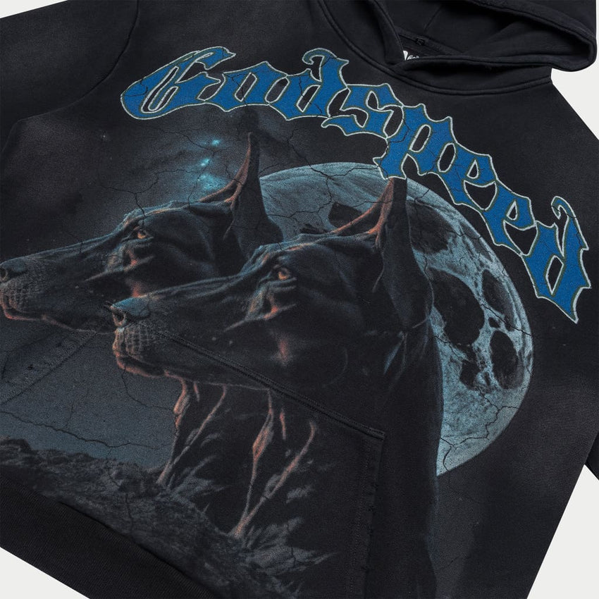 F.T.D Hoodie (BLACK WASH) - T-Shirt