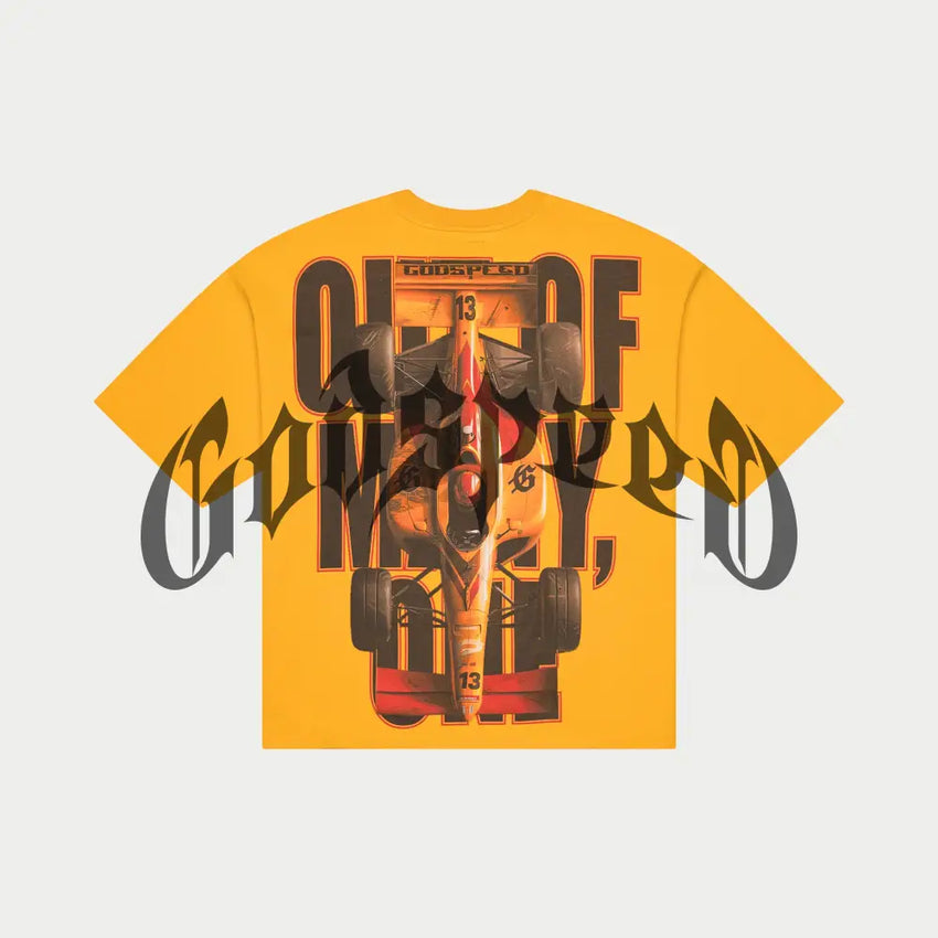 F1 Finishline (Yellow wash) T-Shirt