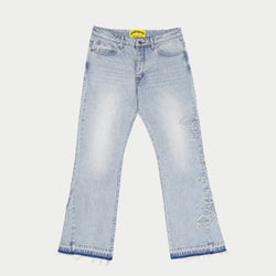 OG Logo Flared Denim Stitched (Blue)