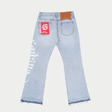 OG Logo Flared Denim Printed (Blue)