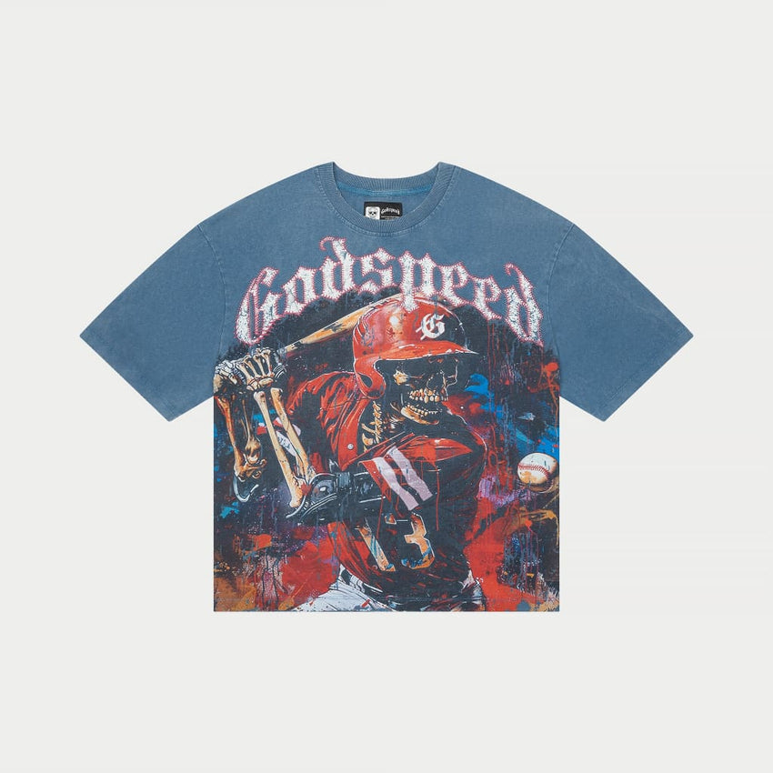 Grandslam T-Shirt (Navy Wash) - T-Shirt