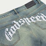 GS 4EVER Chain-Stitch Denim (Blue) - DENIM