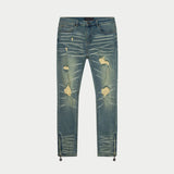 GS 4EVER Chain-Stitch Denim (Blue) - DENIM