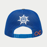 GS DUAL PATCH TRUCKER HAT (Royal Blue)