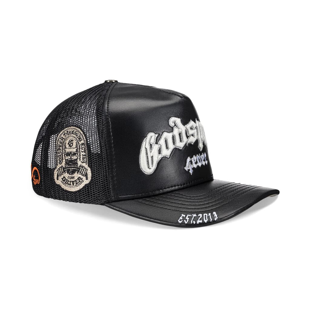 GODSPEED NEW YORK - GS FOREVER PREMIUM LEATHER TRUCKER HAT