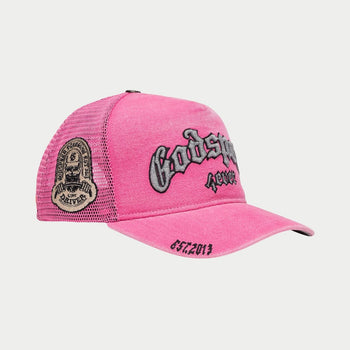 GS Forever Trucker Hat (Fuchsia Washed)