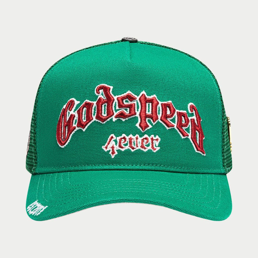 GS FOREVER TRUCKER HAT (Green/Red)