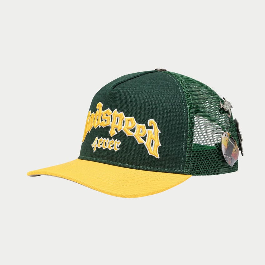 GS FOREVER TRUCKER HAT (GREEN/YELLOW)