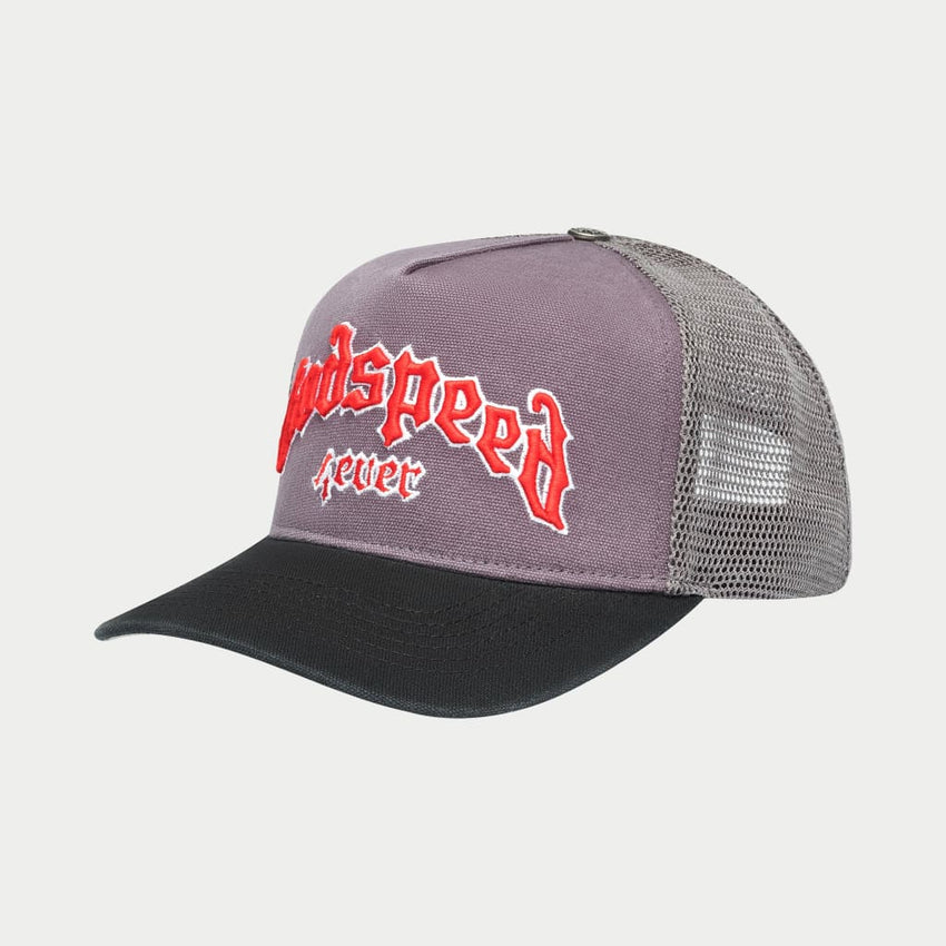 GS Forever Trucker Hat (Grey/Red)