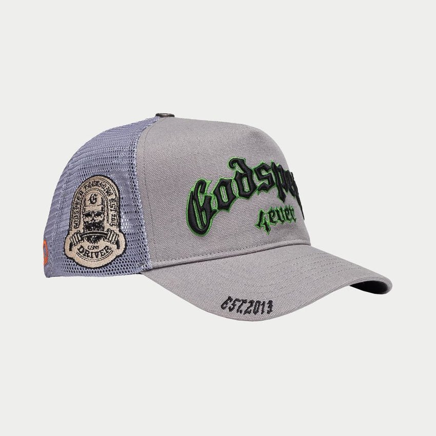 GS Forever Trucker Hat (Grey/Green)