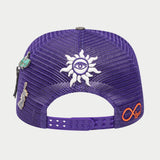 GS FOREVER TRUCKER HAT (PURPLE/GREEN)