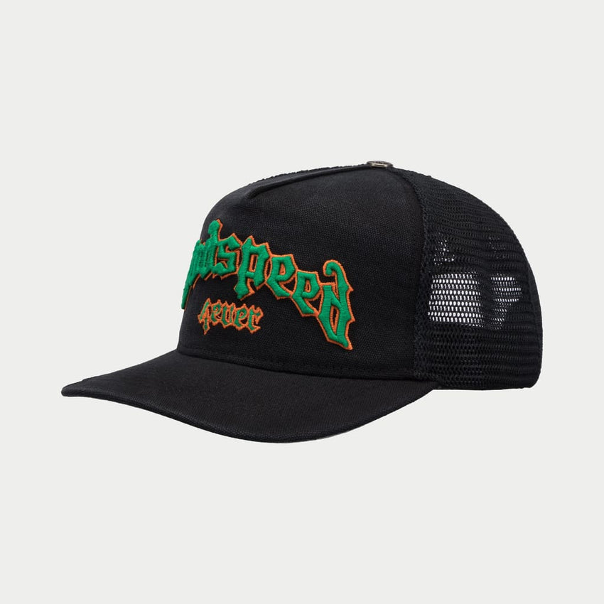 GS FOREVER TRUCKER HAT (VINTAGE BLACK/GREEN/RED)