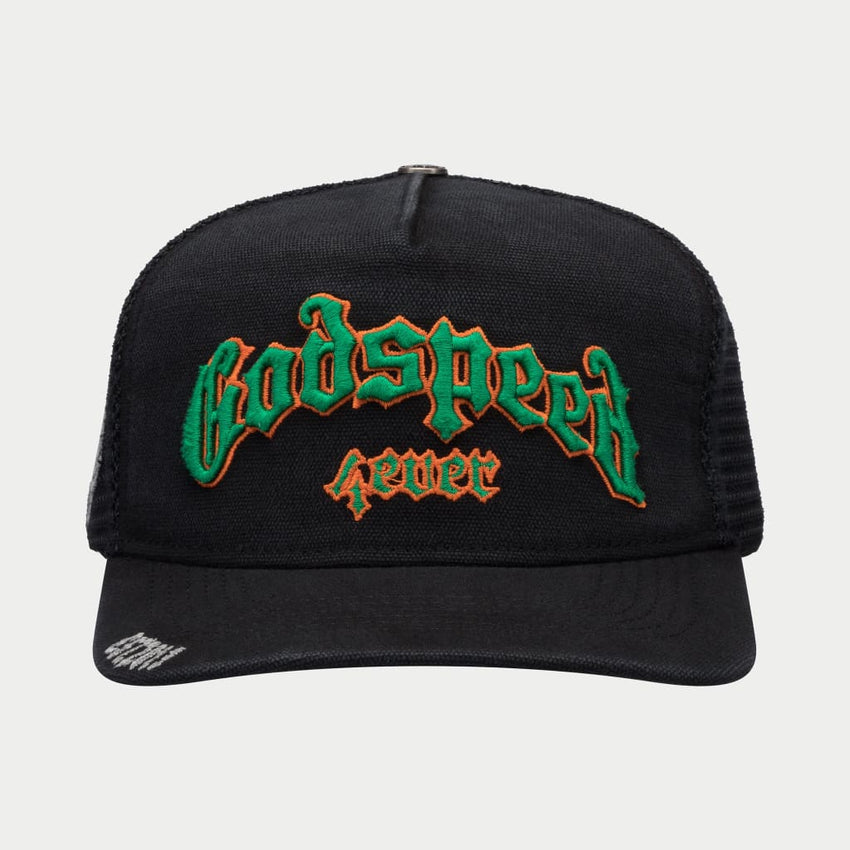 GS FOREVER TRUCKER HAT (VINTAGE BLACK/GREEN/RED)