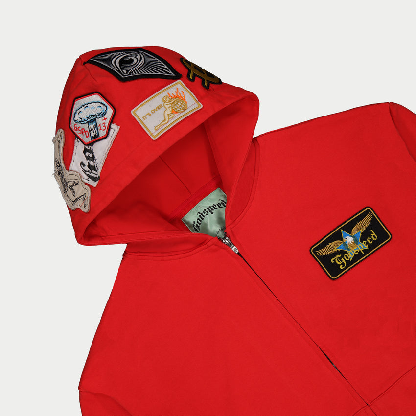 GS Squadron Hoodie (Red)