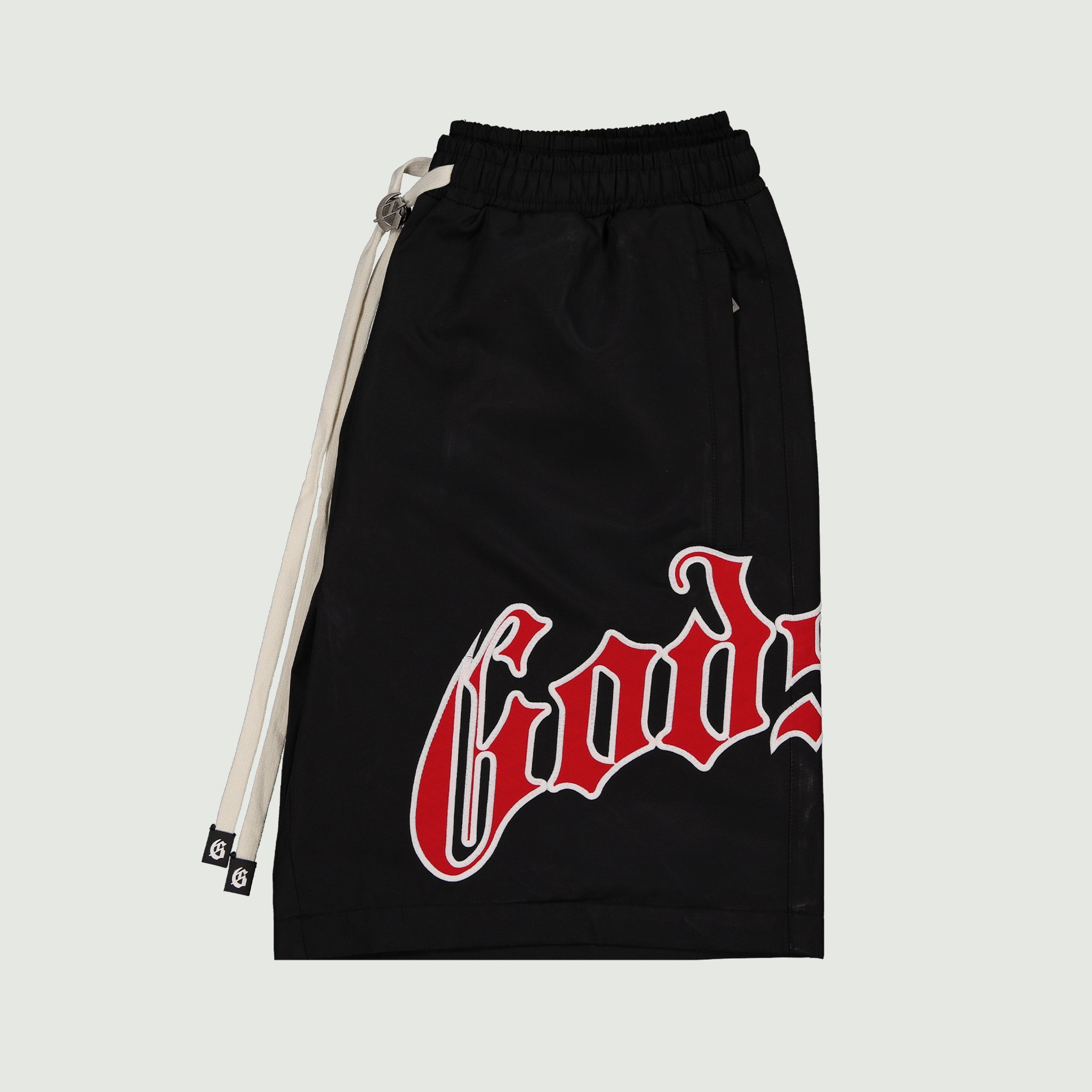 GODSPEED NEW YORK - OG Logo Nylon Shorts (Bred)