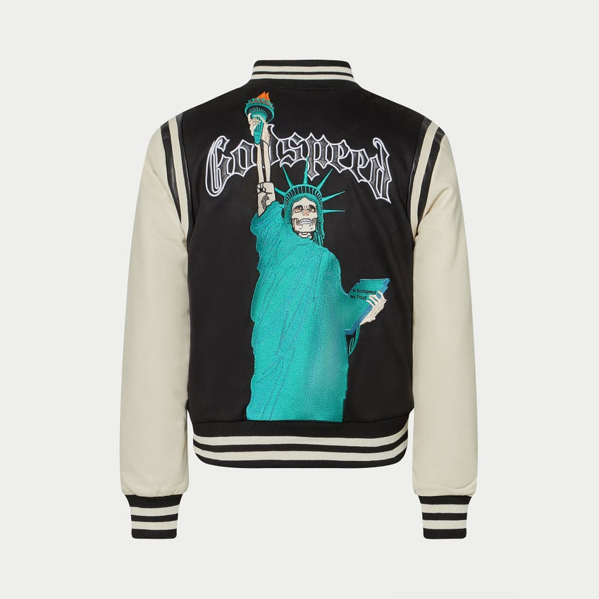 I.G.W.T Varsity Jacket (White Sleeves) - Varsity Jacket